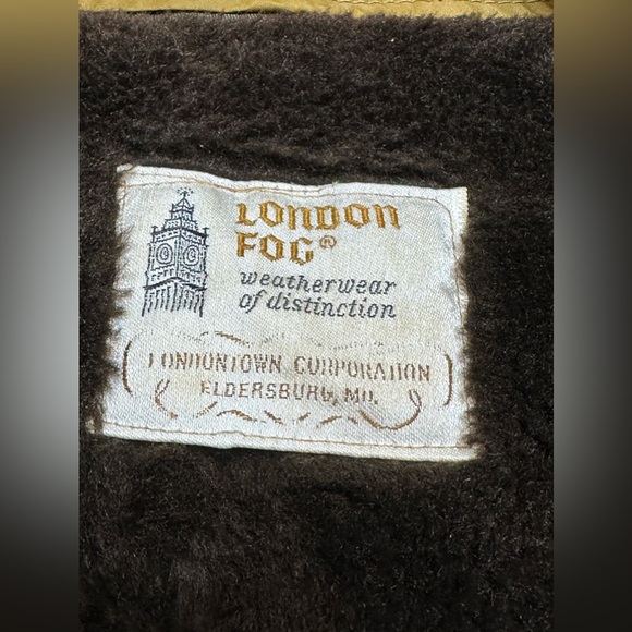 Vintage London Fog Men's Weatherwear (40 reg) Brown Short Trench Coat w/Lining - Picture 6 of 10